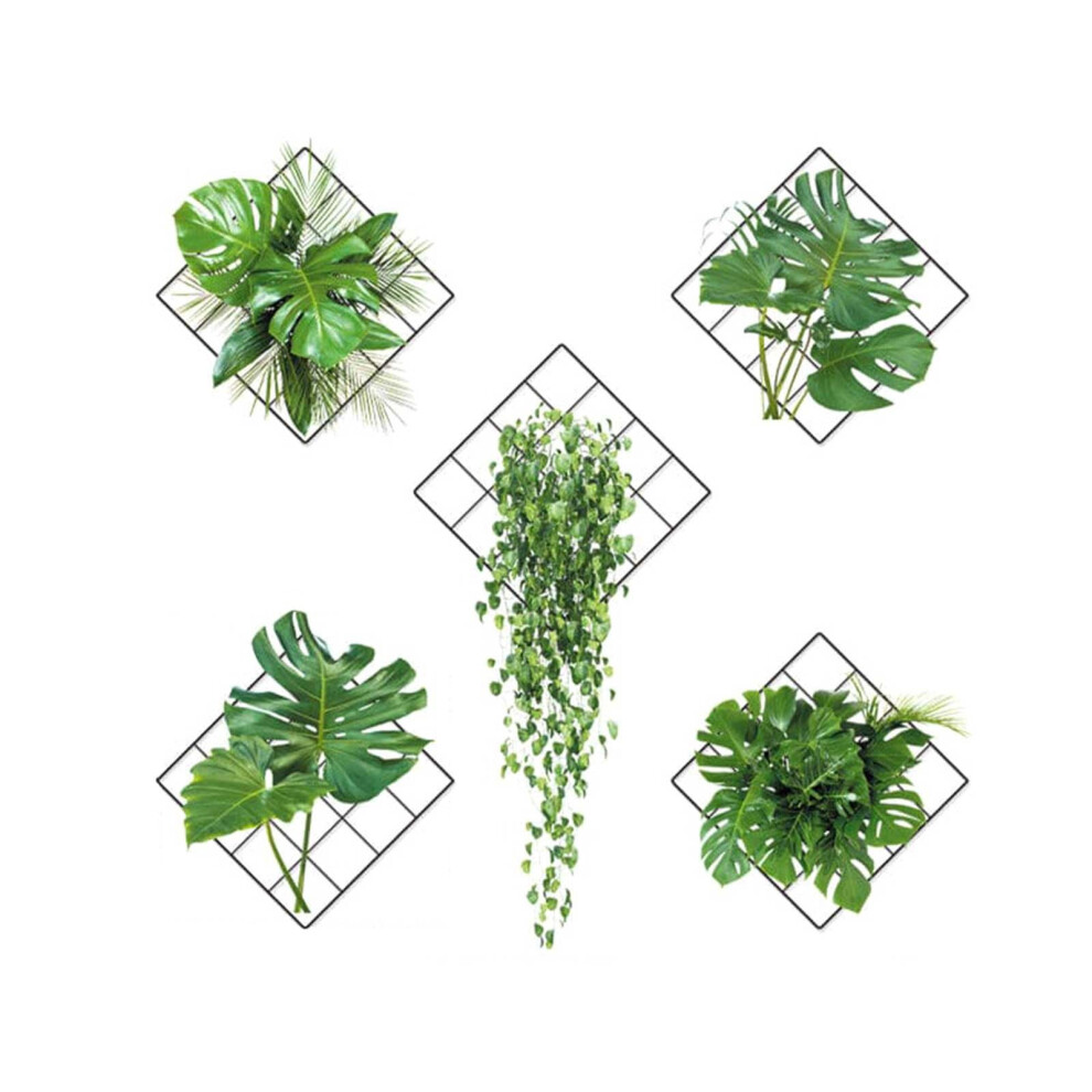 Poaug 3D Green Plant Wall Stickers Natural Leaves Design 1 354484072801
