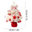 Christmas ornament red white rotating box 1 piece 2