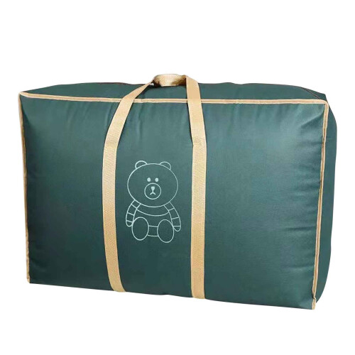 Saco extra grande para guardar roupas, ideal para dormitórios e mudanças.