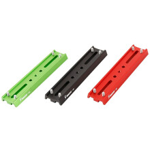 ANGELEYES Schwalbenschwanzplatte mit Vier Schrauben Zur Positionierung, 180 mm, Äquatorialer Haltering, Schnellinstallationsplatte, Rot