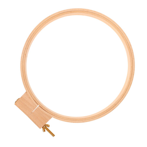 Set di cerchi da ricamo elasticizzati per punto croce.