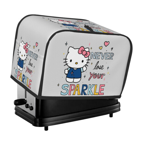 Hello Kitty Toasterabdeckung für 2-Scheiben-Toaster mit breiten Schlitzen
