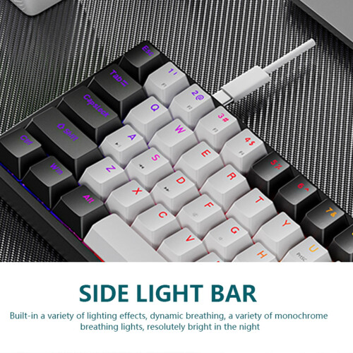 Karymi Wired 60 Mechanical Gaming Keyboard RGB Backlit 2