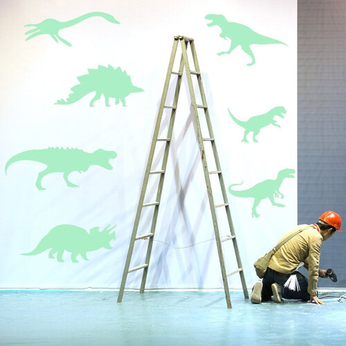 Dinosaur Stickers Luminous Home Decor 9 pcs 1