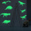 Dinosaur Stickers Luminous Home Decor 9 pcs 5