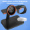 Cargador inalámbrico plegable de 15 W para relojes Android e iOS 4