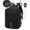Mochila para Notebook PAVEOS Business de 15,6 polegadas, Preta 2