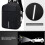 Mochila para Notebook PAVEOS Business de 15,6 polegadas, Preta 4