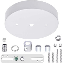 Plaque de fixation pour lustre et plafonnier (1 ensemble)
