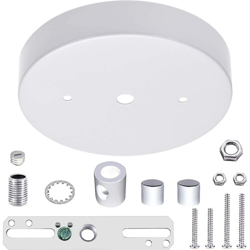 Plaque de fixation pour lustre et plafonnier (1 ensemble)