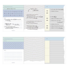Papel vintage para scrapbook, ideal para diários e decoração DIY (12 unidades)
