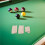 6Pcs Pool Table Corner Protectors with Grey-White Leather Pockets for Enhanced Billiard Stability 5