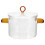 Soup Pan Glass Double-Eared Nonstick Saucepan with Lid 1