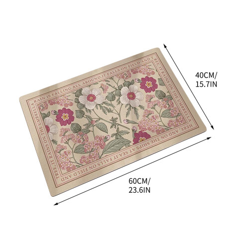 Tapis de bain en terre de diatomées (1 pièce) 2