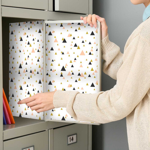 Papel de parede magnético para armários escolares 36x12 polegadas 2