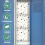 Magnetic Locker Wallpaper 12x36 inch Reusable 8