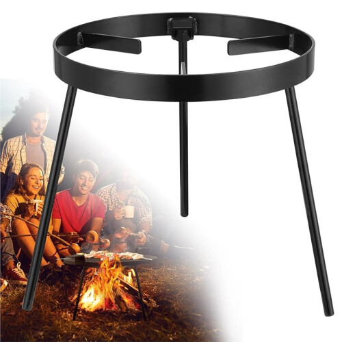 Bärbart Stativ för Utomhuseldstad för Matlagning på Lägereld, Grill, Stuga, Eldstad 1