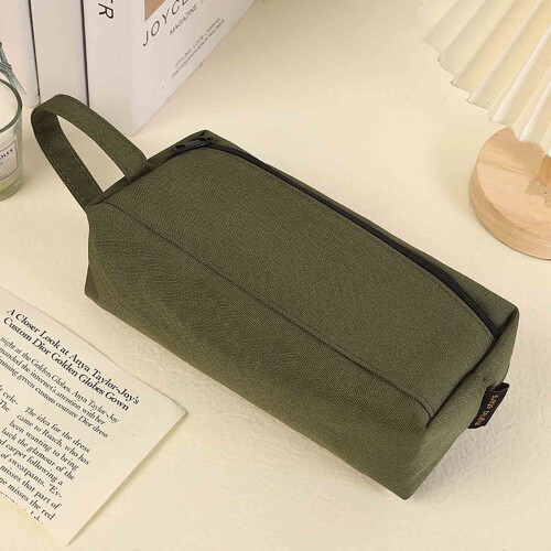 Hiroekza pencil pouch Oxford cloth large capacity1piece