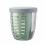 Κύπελλο σαλάτας Hiroekza με πιρούνι από ανοξείδωτο ατσάλι και φρούτα 1