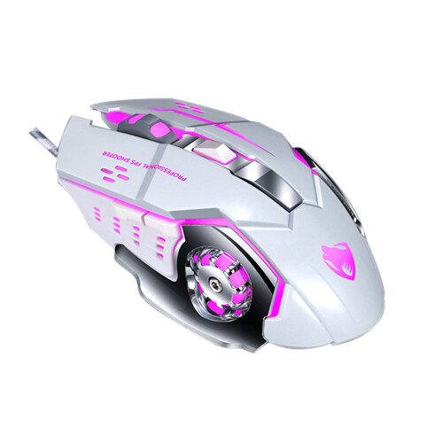 Kablet spillmus, 6 knapper, 3200 DPI, LED, USB