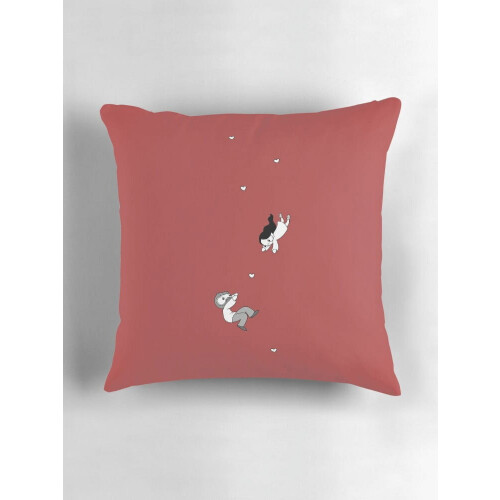 Capa de almofada AIVO Falling For You, 45x45cm (18x18 polegadas) 2