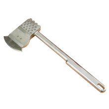 Martillo ablandador de carne de cocina de acero inoxidable 2 en 1
