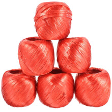 Guangmc Farbbindeseil für Garten- und Haushaltsgebrauch, 6 Rollen