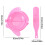 Hernalise deegpers voor roze dumplings 2