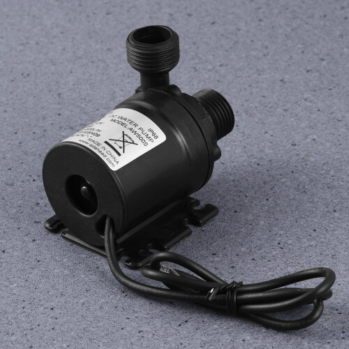 UEETEK DC12V υποβρύχια αντλία νερού χωρίς ψήκτρες 800L/H5m1 τεμ. 2