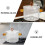 Soup Pan Glass Double-Eared Nonstick Saucepan with Lid 5