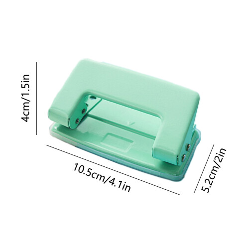 Lucky Mini Single Hole Punch6mm8-Sheet Green 2