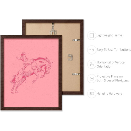 Ρετρό Western Wall Art Cowboy Print 1 Τεμάχιο 2