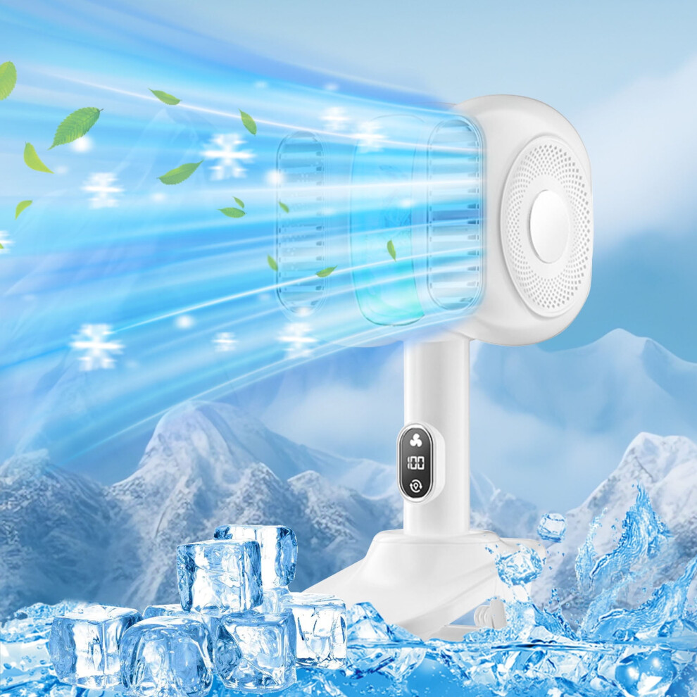 Maxiaoxia Usb Desktop Chiller Fan With Humidification 1 Unit 354484085337