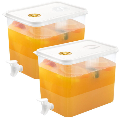 Poaug drikkevaredispenser plastikkande 2,5 gallon lækagesikker