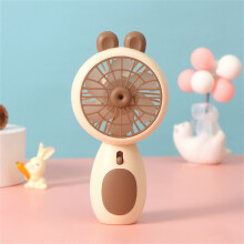 Mini ventilateur portable avec lumière LED et chargement USB
