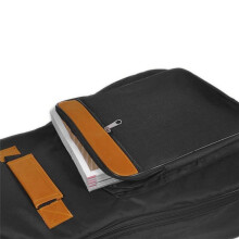 Estojo Impermeável para Instrumentos Musicais de 41 Polegadas, Alças Duplas, Mochilas Acolchoadas para Instrumentos Musicais, Bolsa para Guitarra de