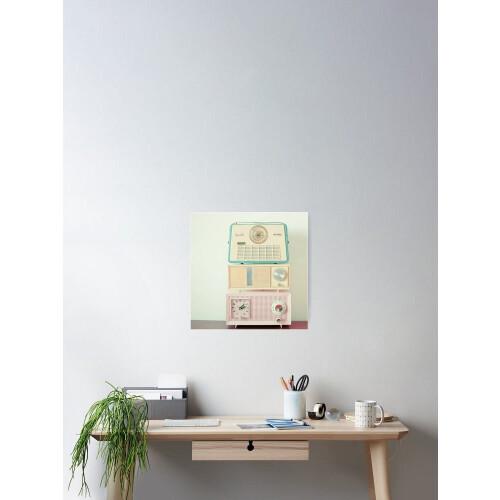 Moderní umělecká rozhlasová stanice Decor Unframe 1