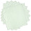 Serviettes de table carrées en satin, décoratives, en papier, lot de 6 1