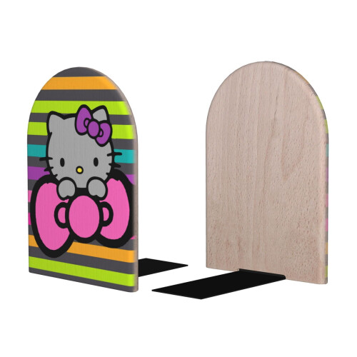 Kovové držiaky na knihy Hello Kitty, 2 kusy 1