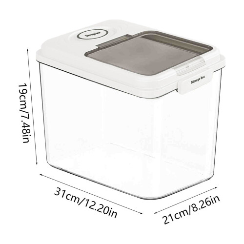 Rice container airtight 22 lb with measuring cup on OnBuy