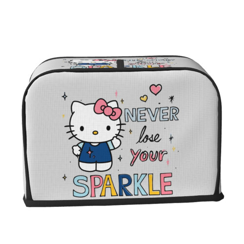 Hello Kitty Toasterabdeckung für 2-Scheiben-Toaster mit breiten Schlitzen 1