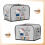 Hello Kitty Toasterabdeckung für 2-Scheiben-Toaster mit breiten Schlitzen 3