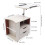 Bedside Table Adjustable Swivel Table Rotating Laptop Desk 13