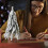 Mini Christmas Tree with Snow Effect 6.3x6.3x9.8 in Green 4