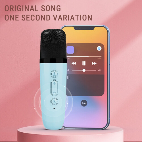 Portable Bluetooth Speaker with Microphone TF AUX USB 1PC 2