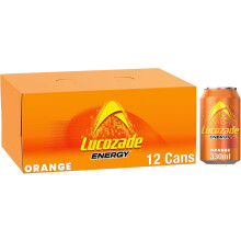 Lucozade Energy Drink Orange 12x330ml