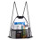 Clear Drawstring Backpack with Zipper Pocket 1 Pack 6