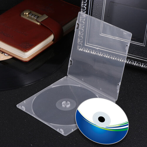 Guangmc transparent CD DVD storage case 20-pack 1