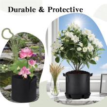 Self Watering Pot Base with 1 Plant Grow Bag,Self Watering Pots for Indoor Plants, Auto Watering for Plants Indoor 2Pcs