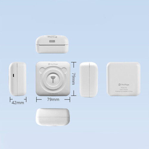 Stampante POS termica portatile Bluetooth da 58 mm 2
